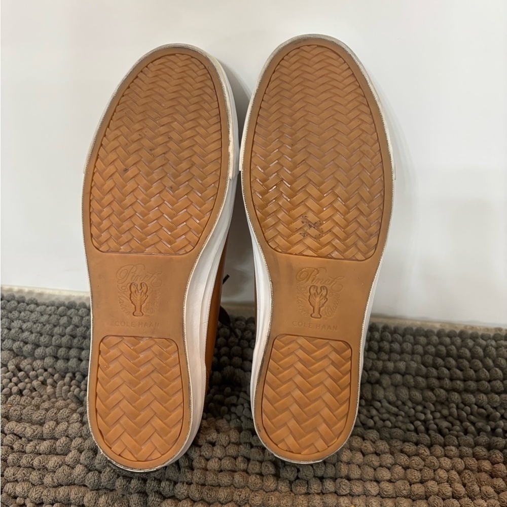 Cole Haan Grand Series Pinch Maine Classics Brown Leather Shoes - Picture 2 of 8